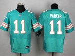 Jerseys Factory Cheap Nike Dolphins #11 DeVante Parker Aqua Gree