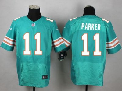 Jerseys Factory Cheap Nike Dolphins #11 DeVante Parker Aqua Gree