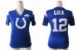 Jerseys Factory Cheap Nike Colts #12 Andrew Luck Royal Blue Team