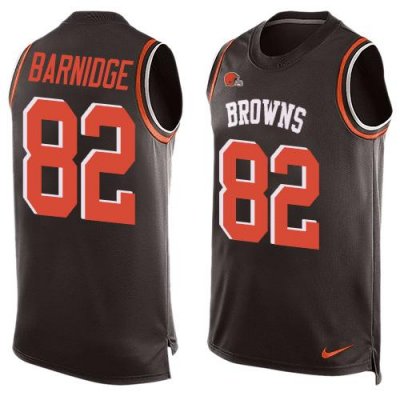 Jerseys Factory Cheap Nike Browns #82 Gary Barnidge Brown Team C
