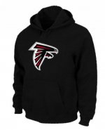 Jerseys Factory Cheap Atlanta Falcons Logo Pullover Hoodie Black