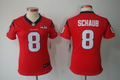 Jerseys Factory Cheap Nike Texans #8 Matt Schaub Red Alternate W