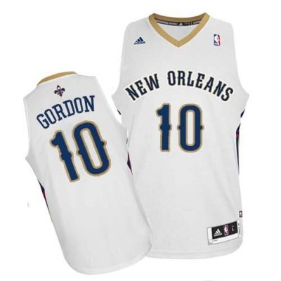 Jerseys Factory Cheap Revolution 30 Pelicans #10 Eric Gordon Whi