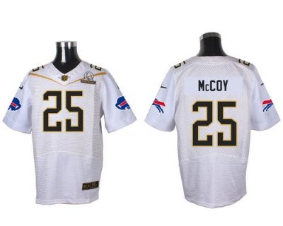 Jerseys Factory Cheap Nike Bills #25 LeSean McCoy White 2016 Pro