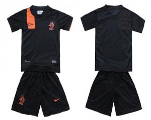 Jerseys Factory Cheap Holland Blank 2012/2013 Black Away Kid Soc