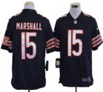 Jerseys Factory Cheap Nike Bears #15 Brandon Marshall Navy Blue