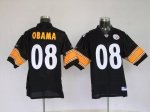 Jerseys Factory Cheap Steelers #8 President Obama Stitched NFL J