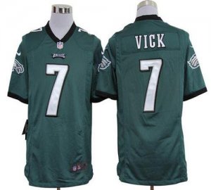 Jerseys Factory Cheap Nike Eagles #7 Michael Vick Midnight Green