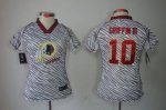 Jerseys Factory Cheap Nike Redskins #10 Robert Griffin III Zebra
