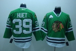 Jerseys Factory Cheap Blackhawks #39 Cristobal Huet Embroidered