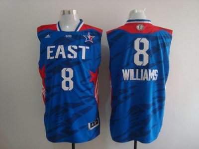 Jerseys Factory Cheap Nets #8 Deron Williams Blue 2013 All Star