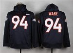 Jerseys Factory Cheap Denver Broncos #94 DeMarcus Ware Blue Pull