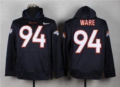 Jerseys Factory Cheap Denver Broncos #94 DeMarcus Ware Blue Pull