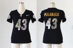 Jerseys Factory Cheap Nike Steelers #43 Troy Polamalu Black Team