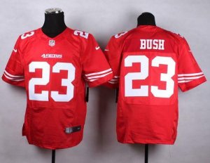 Jerseys Factory Cheap Nike 49ers #23 Reggie Bush Red Team Color