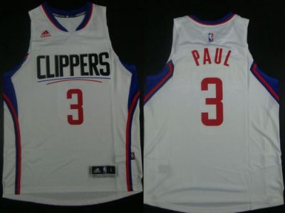 Jerseys Factory Cheap Clippers #3 Chris Paul White Revolution 30