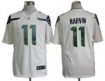 Jerseys Factory Cheap Nike Seahawks #11 Percy Harvin White Men's