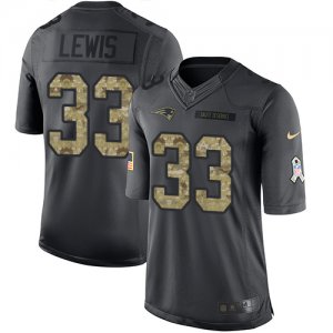 Jerseys Factory Cheap Nike Patriots #33 Dion Lewis Black Men's S