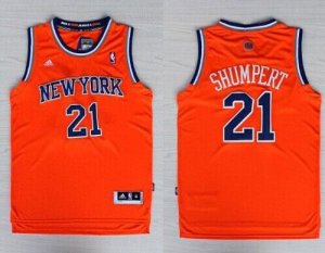 Jerseys Factory Cheap Revolution 30 Knicks #21 Iman Shumpert Ora