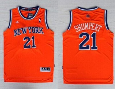 Jerseys Factory Cheap Revolution 30 Knicks #21 Iman Shumpert Ora