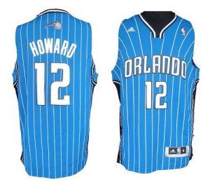Jerseys Factory Cheap Magic #12 Dwight Howard Blue Revolution 30
