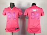 Jerseys Factory Cheap Nike Cowboys #94 DeMarcus Ware Pink Sweeth