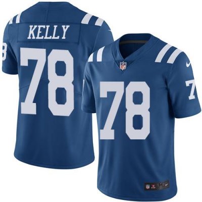 Jerseys Factory Cheap Nike Colts #78 Ryan Kelly Royal Blue Men's