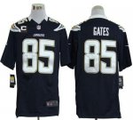 Jerseys Factory Cheap Nike Chargers #85 Antonio Gates Navy Blue