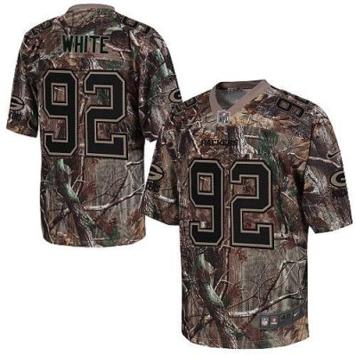 Jerseys Factory Cheap Nike Packers #92 Reggie White Camo Men's S