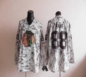 Jerseys Factory Cheap Blackhawks #88 Patrick Kane Camouflage Emb