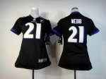 Jerseys Factory Cheap Nike Ravens #21 Lardarius Webb Black Alter