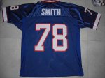 Jerseys Factory Cheap Mitchell & Ness Bills #78 Bruce Smith Blue