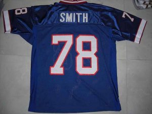 Jerseys Factory Cheap Mitchell & Ness Bills #78 Bruce Smith Blue