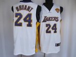 Jerseys Factory Cheap Lakers #24 Kobe Bryant Stitched White Fina