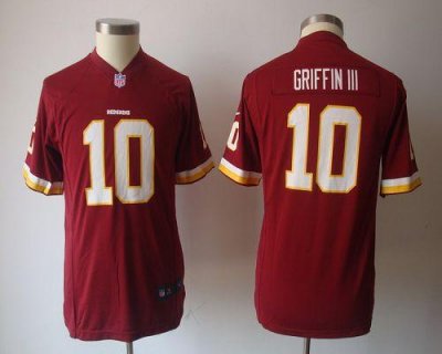 Jerseys Factory Cheap Nike Redskins #10 Robert Griffin III Burgu