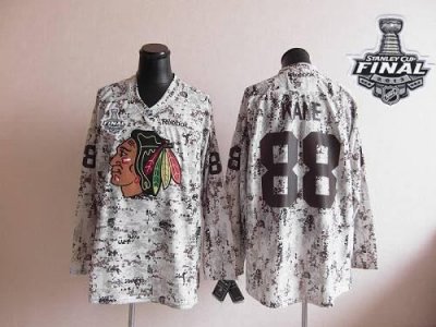 Jerseys Factory Cheap Blackhawks #88 Patrick Kane Camouflage Wit
