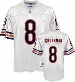 Jerseys Factory Cheap Bears #8 Rex Grossman White Stitched NFL J