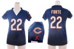 Jerseys Factory Cheap Nike Bears #22 Matt Forte Navy Blue Team C