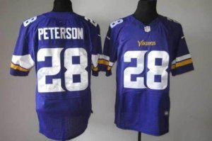 Jerseys Factory Cheap Nike Vikings #28 Adrian Peterson Purple Te