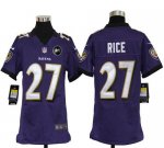 Jerseys Factory Cheap Nike Ravens #27 Ray Rice Purple Team Color