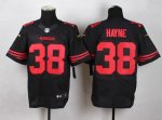 Jerseys Factory Cheap Nike 49ers #38 Jarryd Hayne Black Alternat