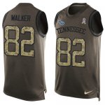 Jerseys Factory Cheap Nike Titans #82 Delanie Walker Green Men's