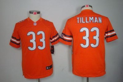 Jerseys Factory Cheap Nike Bears #33 Charles Tillman Orange Alte
