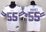 Jerseys Factory Cheap Nike Bills #55 Jerry Hughes White Men's St
