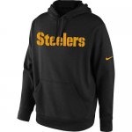 Jerseys Factory Cheap Men's Pittsburgh Steelers Nike Black KO Wo