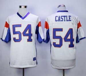 Jerseys Factory Cheap Blue Mountain State #54 Thad Castle White
