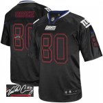 Jerseys Factory Cheap Nike Giants #80 Victor Cruz Lights Out Bla