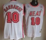 Jerseys Factory Cheap Heat #10 Tim Hardaway White Throwback Stit