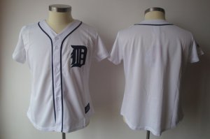 Jerseys Factory Cheap Tigers Blank White Women's Fashion Embroid
