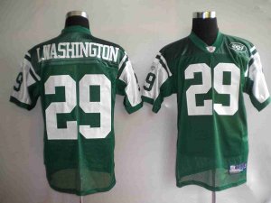 Jerseys Factory Cheap Jets #29 Leon Washington Stitched Green NF